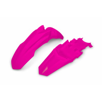 Fenders Kit neon pink for Honda CRF 110F (2019-25) - REPLICA PLASTICS - HOFK124-P - Ufo Plast