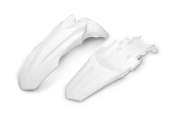 Fenders Kit white for Honda CRF 110F (2019-25) - REPLICA PLASTICS - HOFK124-041 - Ufo Plast