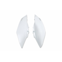 Side Panels white for Honda CRF 250R (2014-17) - CRF 450R (2013-16) - REPLICA PLASTICS - HO04669-041 - Ufo Plast