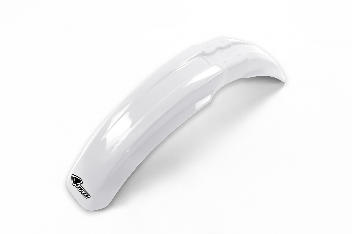 Front fender - white 047 - Kawasaki - REPLICA PLASTICS - KA02755-047 - UFO Plast