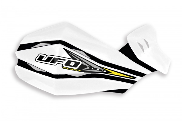 Motocross handguards Claw white - Handguards - PM01640-041 - UFO Plast