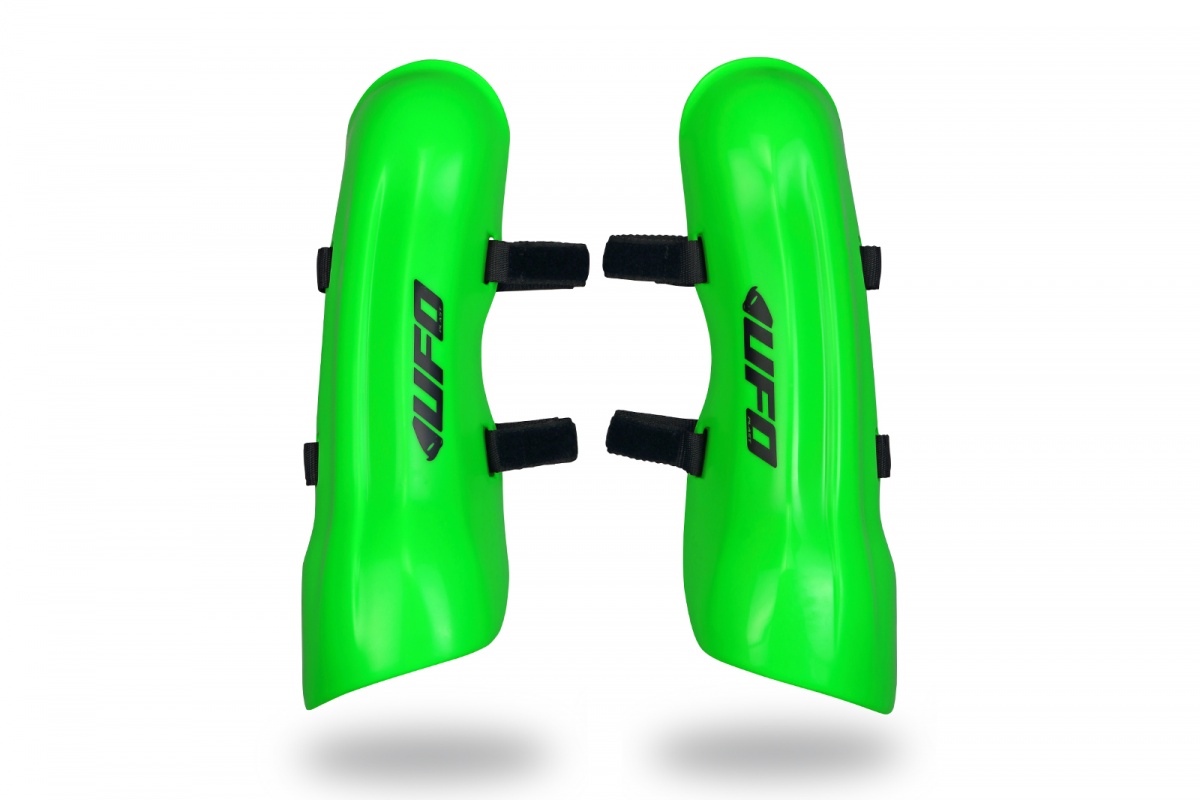 Ski e snowboard shin guard Slalom neon green long version for kids - Snow - SK09122-A - UFO Plast