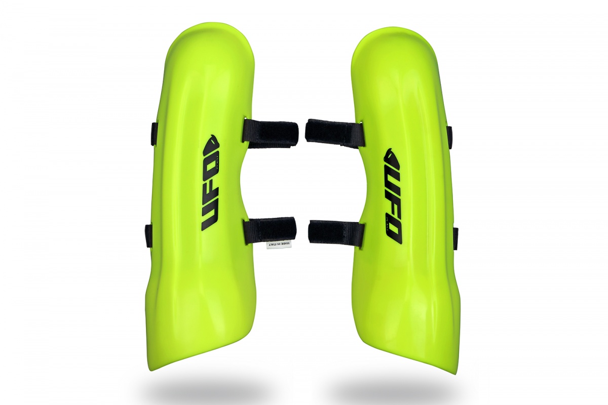 Ski e snowboard shin guard Slalom neon yellow for kids - Snow - SK09123-DFLU - UFO Plast