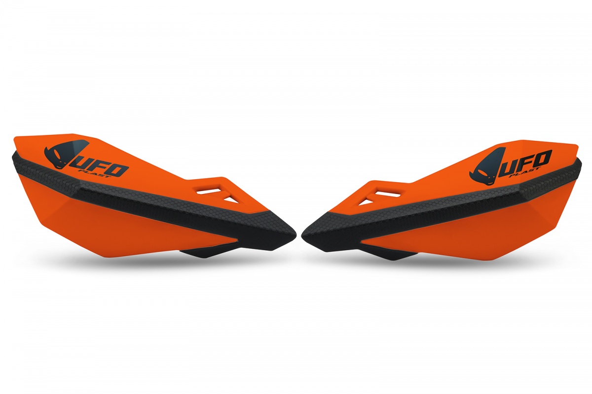 Handguards orange for Ktm SX 250/XC 250 - SX 125/XC 125 - EXC 125/XC W125 - SX 150 - EXC 200 - EXC 250/XC W250 - EXC 300/XC ....