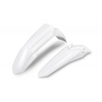 Fenders Kit white for Honda CRF 250R (2022-25) - CRF 450R (2021-25) - CRF 250RX (2022-25) - CRF 450RX (2021-25) - REPLICA PLA...