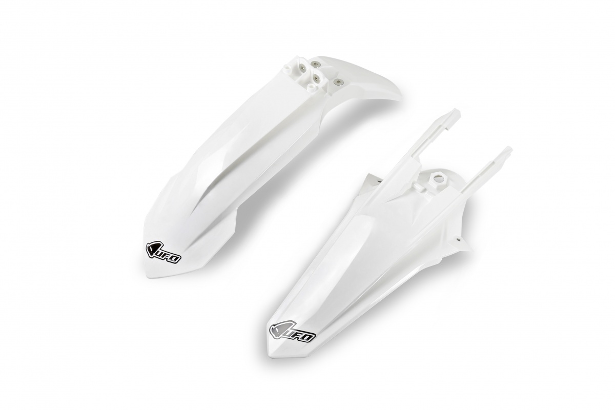 Fenders Kit white for Gas Gas MC 85 (2021-24) - REPLICA PLASTICS - GGFK701-041 - Ufo Plast