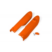 Fork Slider Protectors orange for Ktm SX 85 (2018-25) - REPLICA PLASTICS - KT05007-127 - Ufo Plast