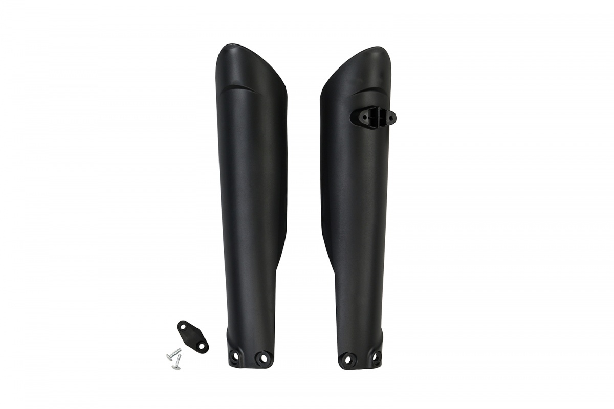 Fork slider protectors - black - Ktm - REPLICA PLASTICS - KT04055-001 - UFO Plast