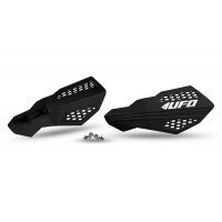 Handguards black for Honda CRF 250R (2021-25) - CRF 450R (2021-25) - CRF 250RX (2021-25) - CRF 450RX (2021-25) - REPLICA PLAS...