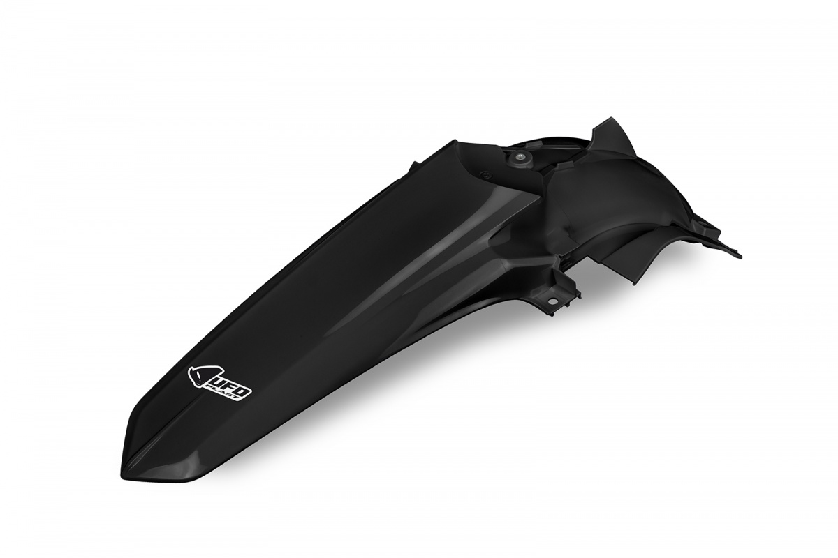 Rear Fender black for Yamaha YZ 125 (2022-25) - YZ 250 (2022-25) - REPLICA PLASTICS - YA04875-001 - Ufo Plast