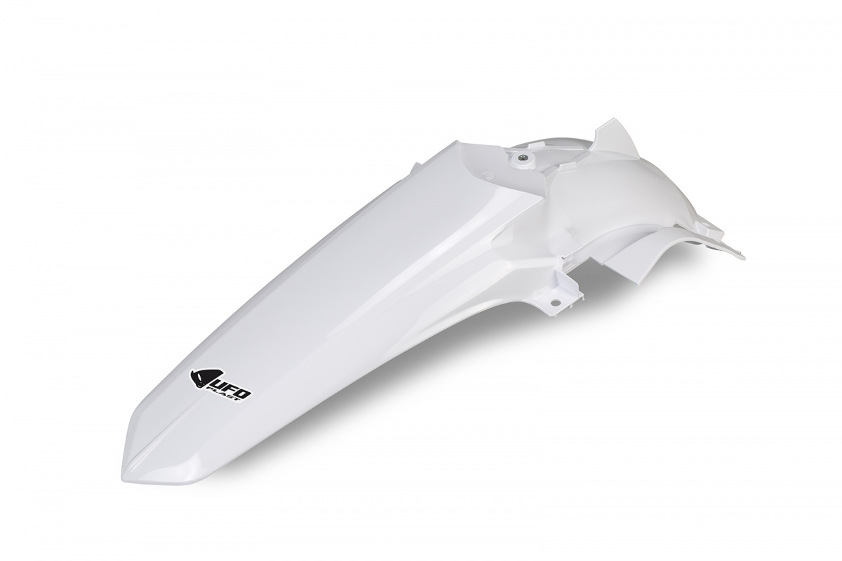 Rear Fender white for Yamaha YZ 125 (2022-25) - YZ 250 (2022-25) - REPLICA PLASTICS - YA04875-046 - Ufo Plast