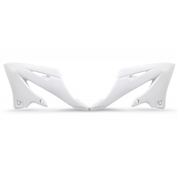 Radiator Covers white for Yamaha YZ 125 (2022-25) - YZ 250 (2022-25) - REPLICA PLASTICS - YA04876-046 - Ufo Plast