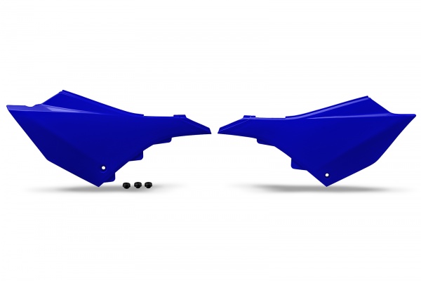 Side Panels blue for Yamaha YZ 125 (2022-25) - YZ 250 (2022-25) - REPLICA PLASTICS - YA04877-089 - Ufo Plast