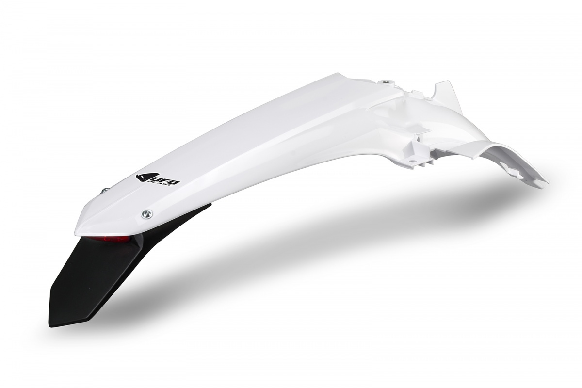 Rear Fender white for Yamaha YZ 125 (2022-25) - YZ 250 (2022-25) - REPLICA PLASTICS - YA04878-046 - Ufo Plast