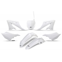 Plastic Kit white for Yamaha YZ 125 (2022-25) - YZ 250 (2022-25) - REPLICA PLASTICS - YAKIT324-046 - Ufo Plast