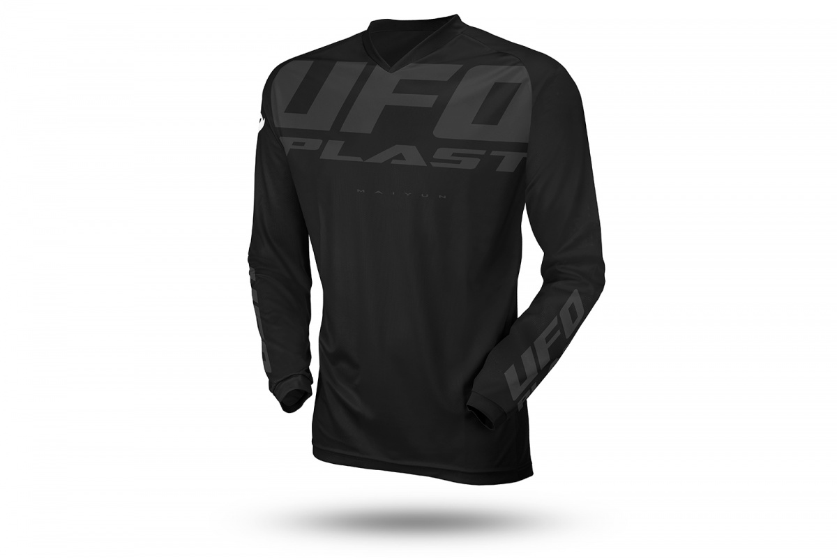 Motocross Maiyun jersey black - Home - MG04526-K - UFO Plast