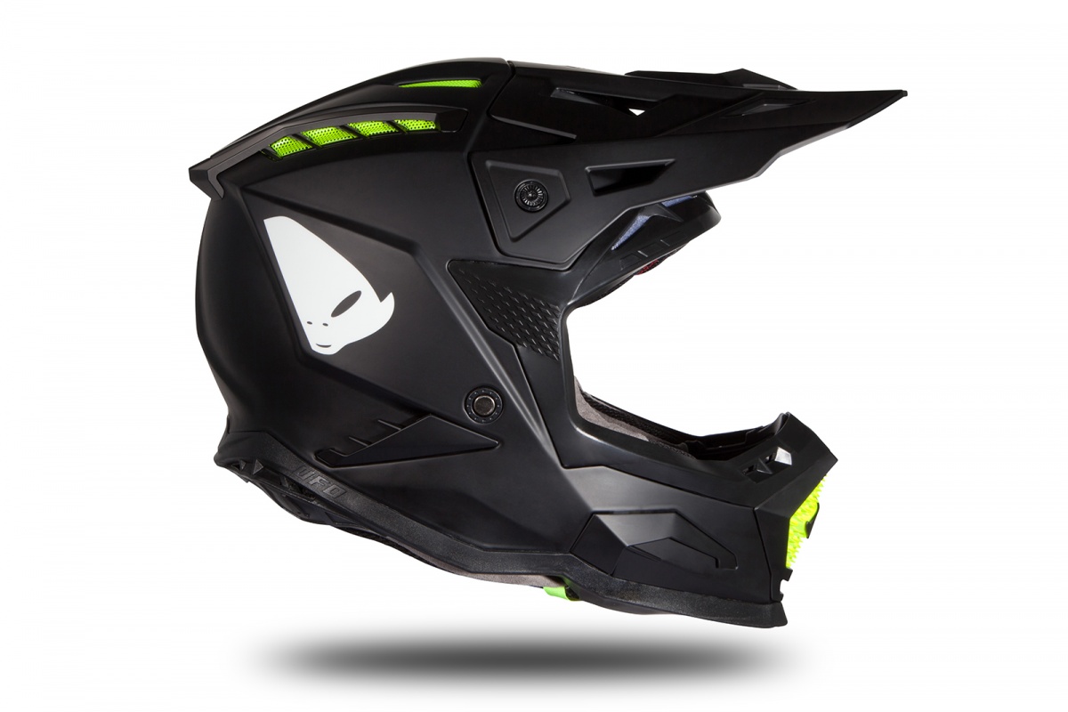 Motocross helmet Echus black matt - Home - HE167 - Ufo Plast