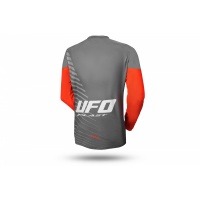 MOTOCROSS KIMURA JERSEY FOR KIDS GREY AND ORANGE - KIDS - MG04494-EF - UFO Plast