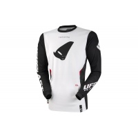 Motocross Tainite jersey white and black - Jersey - MG04538-WK - UFO Plast