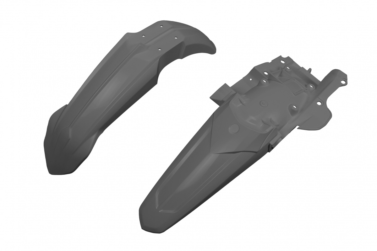 Fenders Kit grey YZ for Yamaha YZF 250 (2019-23) - YZF 450 (2018-22) - REPLICA PLASTICS - YAFK321-090 - Ufo Plast