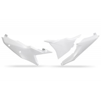 Side Panels white 20-25 for Ktm SX 250/XC 250 - SX 125/XC 125 - SX 150 - EXC 150/XC W150 / XC W150TPI - EXC 250/XC W250 - EX....