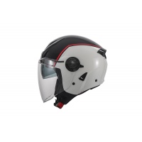 Spirit urban jet helmet white and black - Helmets - HE13003-WK - UFO Plast