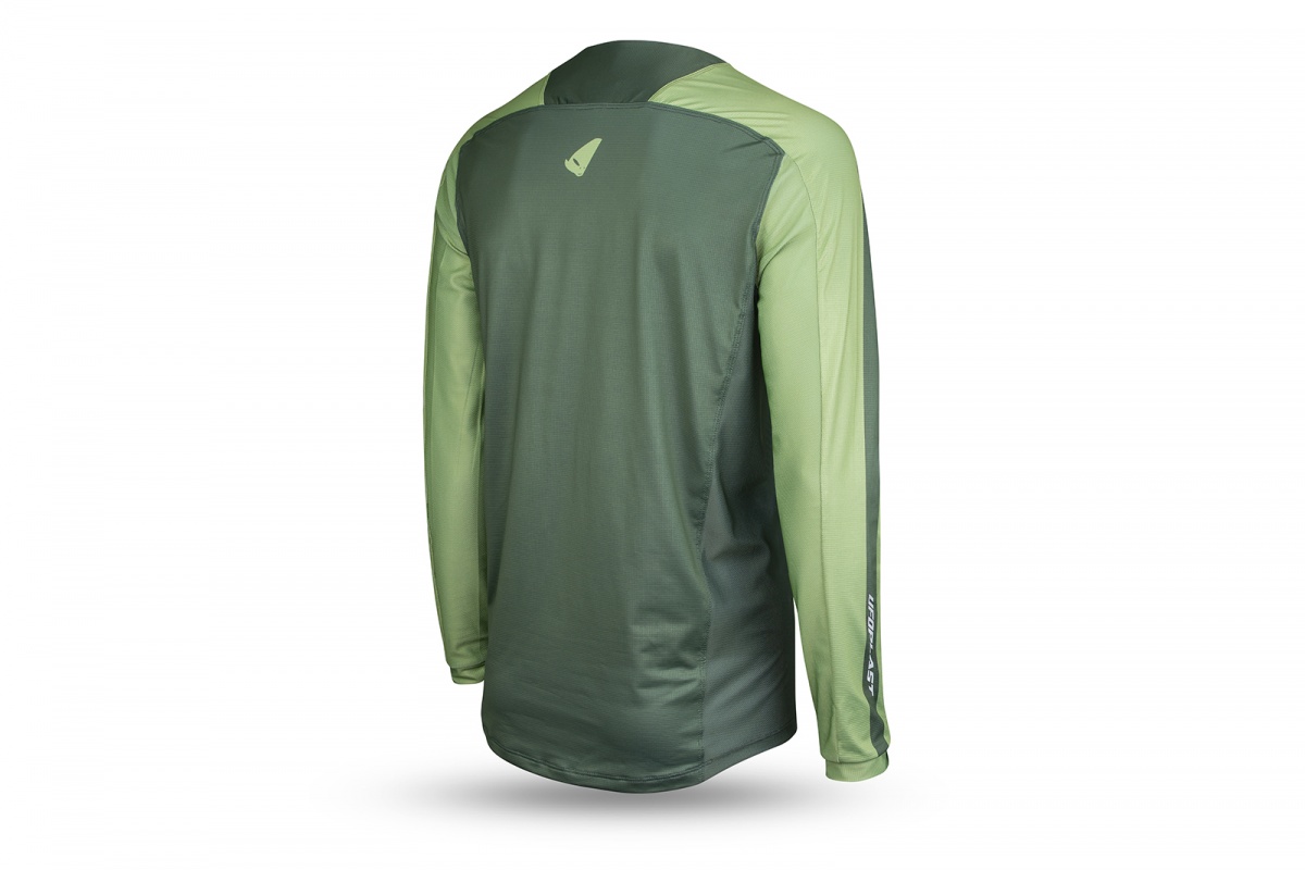 Mtb Terrain LV1 jersey long sleeves green - Jersey - JE05001-A - UFO Plast