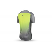 Mountain bike jersey Terrain SV1 short sleeves jersey grey and neon yellow - Home - JE05002-ED - UFO Plast