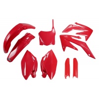 Full plastic kit Honda - red - REPLICA PLASTICS - HOKIT112F-070 - UFO Plast