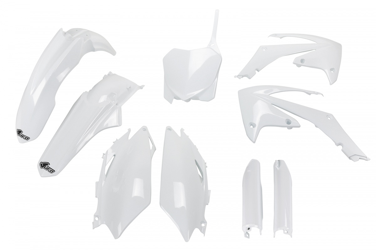 Full plastic kit Honda - white - REPLICA PLASTICS - HOKIT115F-041 - UFO Plast