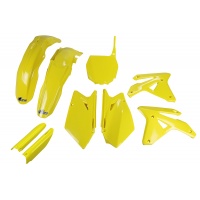 Full plastic kit Suzuki - yellow - REPLICA PLASTICS - SUKIT408F-102 - UFO Plast