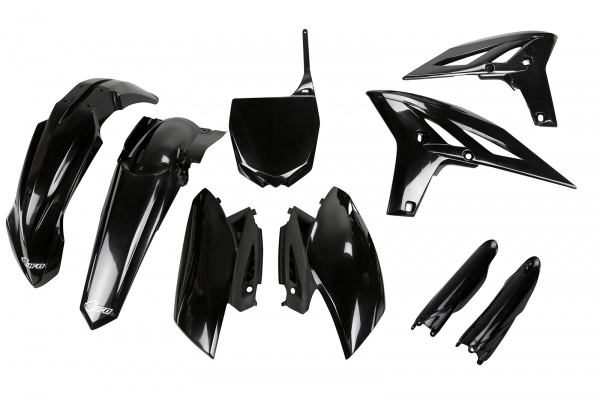 Full plastic kit Yamaha - black - REPLICA PLASTICS - YAKIT308F-001 - UFO Plast