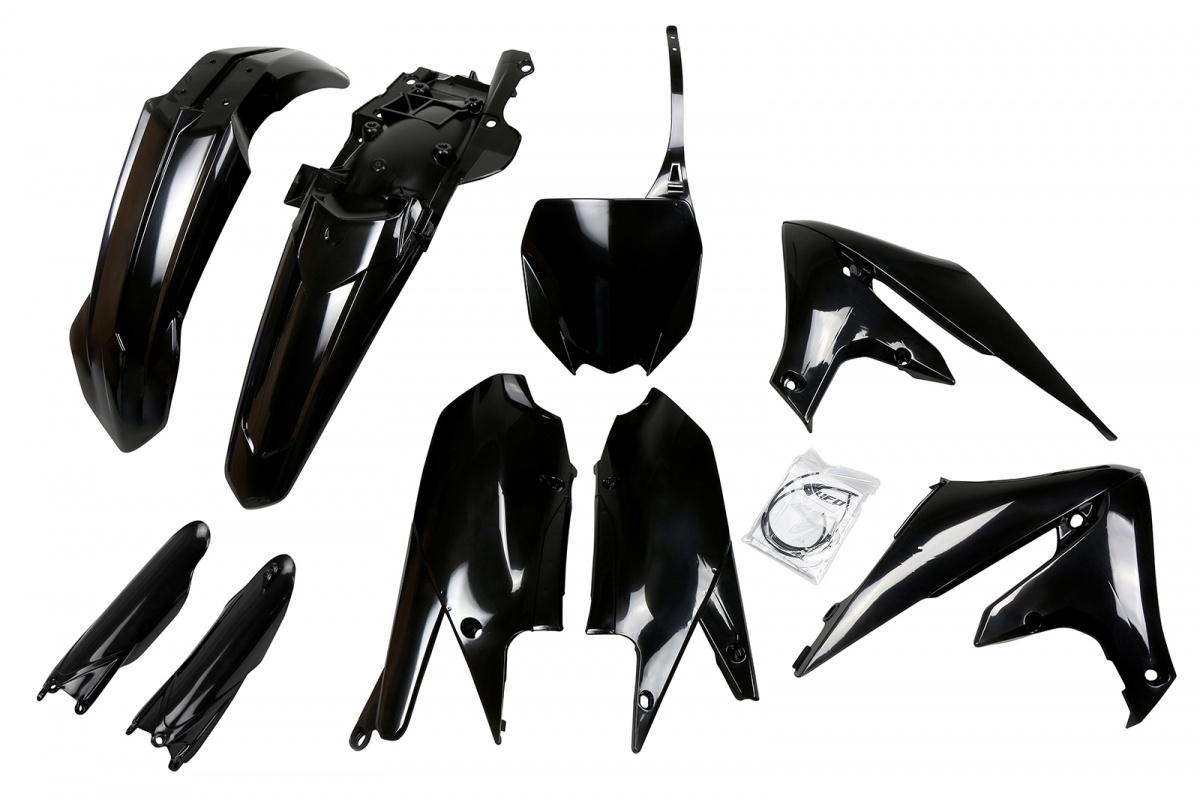 Full plastic kit Yamaha - black - REPLICA PLASTICS - YAKIT321F-001 - UFO Plast