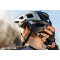 Defcon three mountain bike helmet black and gray - Helmets - HE15003-E - UFO Plast