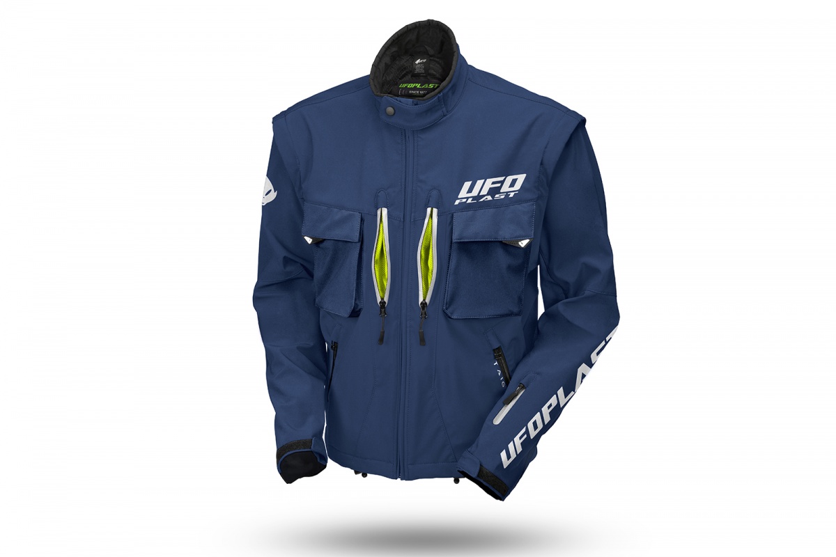 Taiga enduro jacket blue - Jackets - JA13001-C - UFO Plast