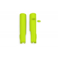 FORK SLIDER PROTECTORS - Yellow 19-23 - HUSQVARNA - REPLICA PLASTICS - HU04312-104 - UFO Plast