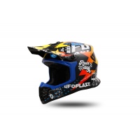 motocross Korey helmet for kids black, yellow and blue - Helmets - HE13600-CD - UFO Plast