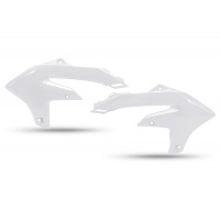 RADIATOR COVERS - WHITE - YAMAHA - REPLICA PLASTICS - YA04892-046 - UFO Plast