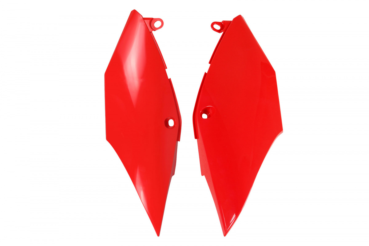 Side Panels red for Honda CRF 250R (2018-21) - CRF 450R (2017-20) - CRF 250RX (2019-21) - CRF 450RX (2017-20) - REPLICA PLAST...